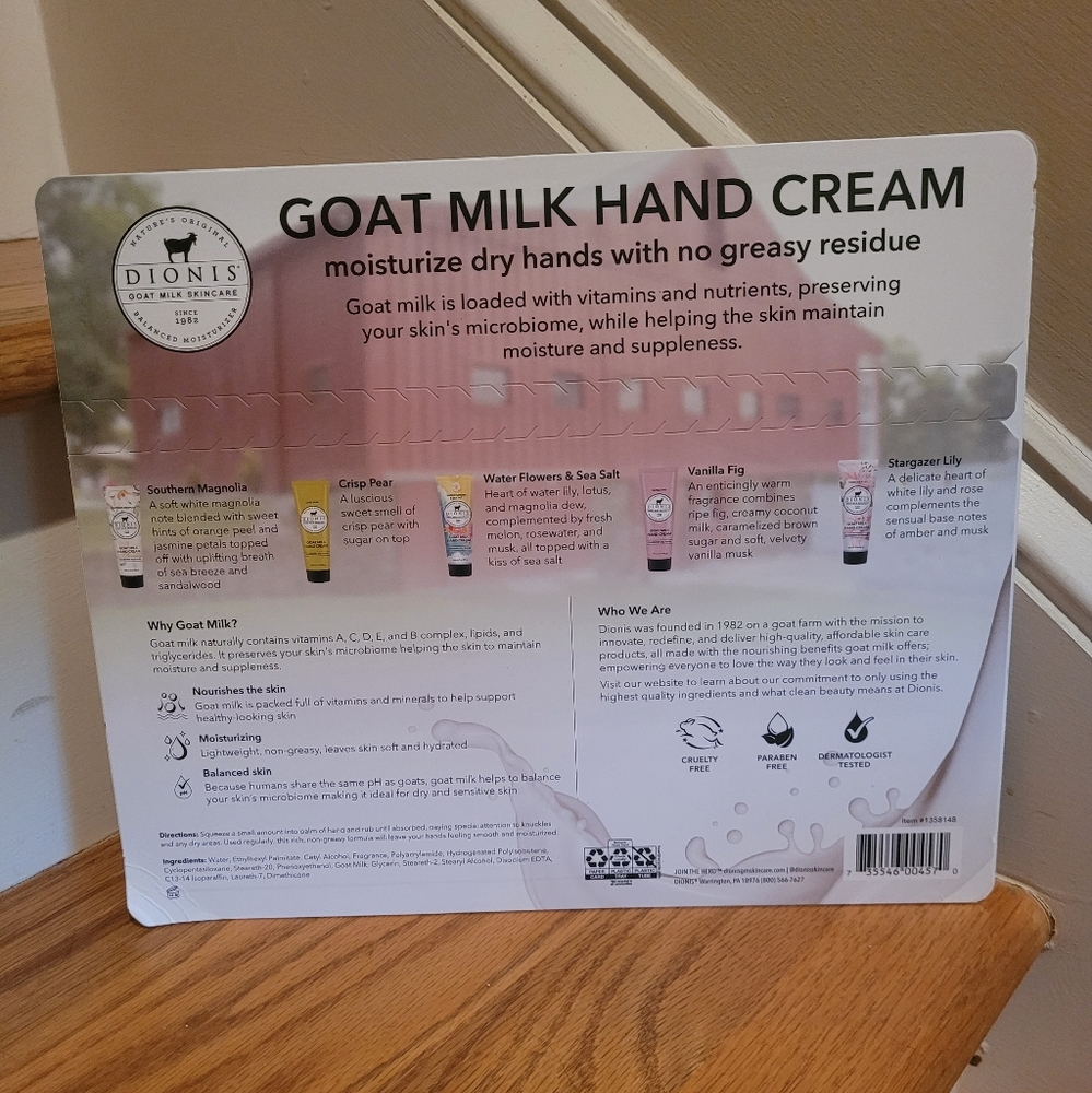 NEW Goat Milk Hand Cream Multipack - Picture 2 of 2